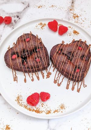 Une photo de Brownies à la poudre d'amande (pour 2)