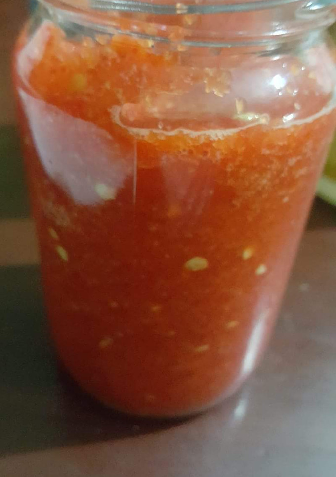 Una foto de Salsa picante estilo oriental