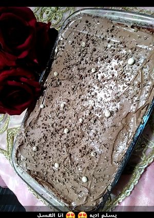 صورة لوصفة كيكة الشكولاته