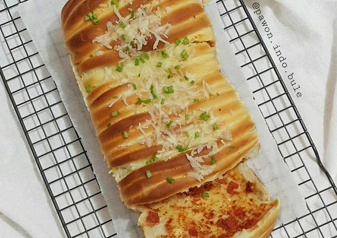 Easiest Way to Prepare Fancy Pizza Pull-Apart Bread for Healthy Recipe