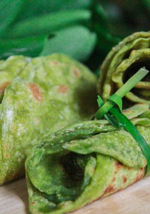 Foto resep Kulit Tortilla Pakcoy