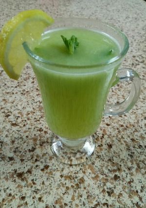 صورة لوصفة عصير اليمون 🍋والنعناع 🌿