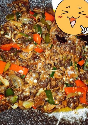 Foto resep Oseng kerang mercon