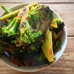 A picture of Chili Garlic Brocolli.