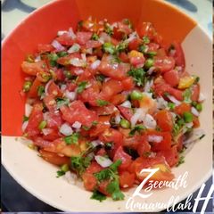 A picture of Tomato Salad.