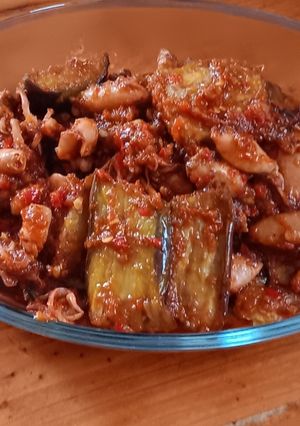 Foto resep Balado Terong Mix Baby Cumi