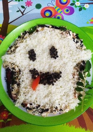 A picture of Curd Rice With Tadka My Style.