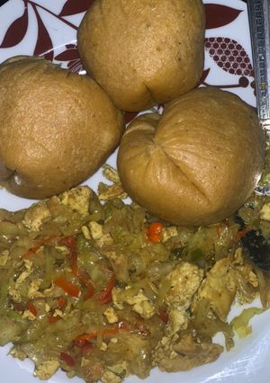 Moimoi with cabbage sauce ainihin hoton girkin