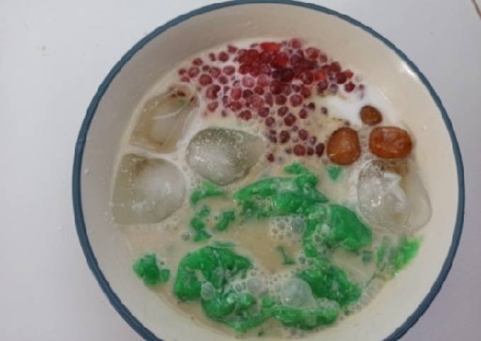 Cara Gampang Menyiapkan Es Bubur Sumsum (Es Loder) Anti Gagal