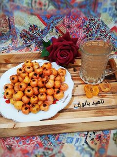 عکسی از دستور دمنوش زالزالک