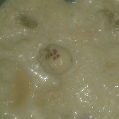 A picture of Samak rice kheer.