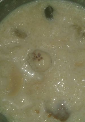 A picture of Samak rice kheer.