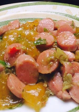 Foto resep Seblak sosis tumis