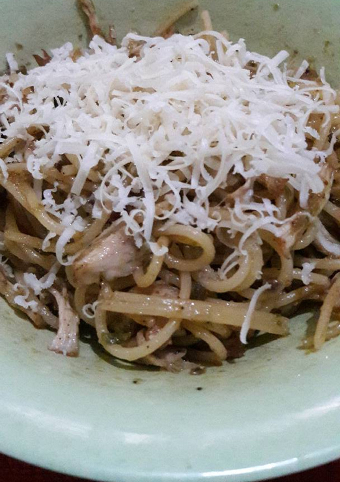 Foto resep Spaghety cabe ijo