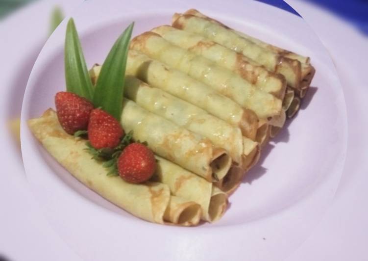 Pancake Roll Pisang