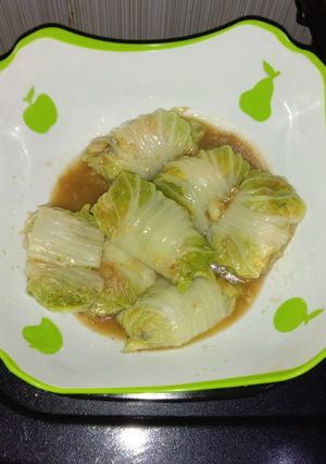 Foto resep Sawi isi ayam