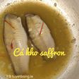 Ăn dặm cho bé: Cá kho saffron