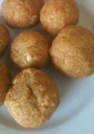 Foto resep Bakso ayam goreng 😋😋
