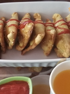 عکسی از دستور پیراشکی گوشت