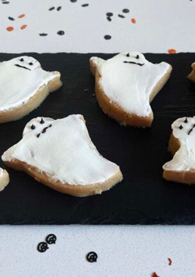 Una foto de Bizcochitos de Halloween libres de gluten