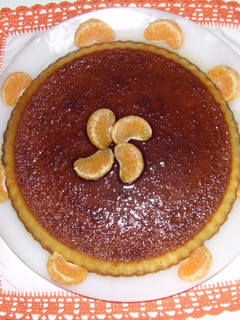 Una foto de Budin de mandarina