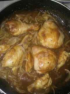 Una foto de Pollo a la coca cola
