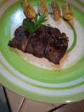 Filete al perejil con papas rústicas