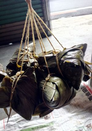 肉粽(南部粽,水煮) 的食譜成品照片