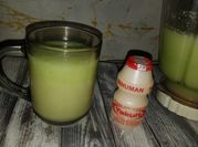 Gambar jus melon yakult