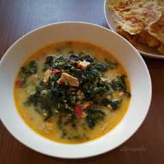รูปของ Gulai Kale Tempe Semangit