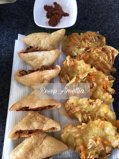 Foto resep Gorengan renyah (bakwan,tahu isi)