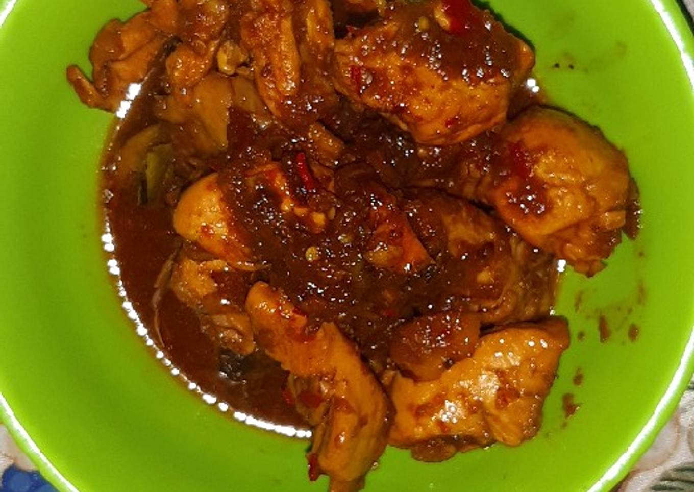 Ayam rica rica sederhana