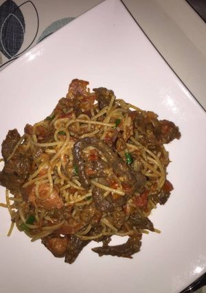 A picture of Spagetti.
