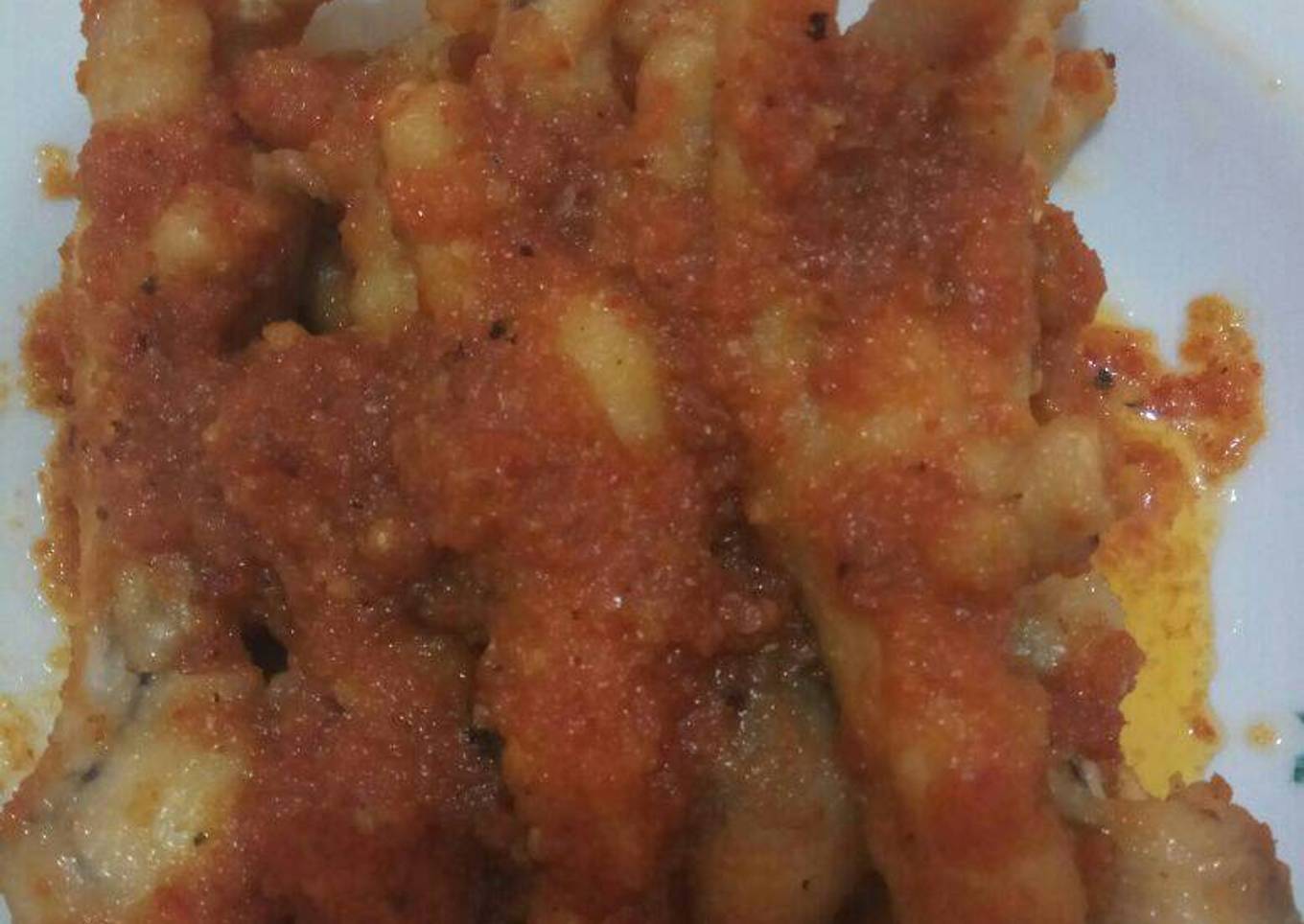 Balado ceker mercon