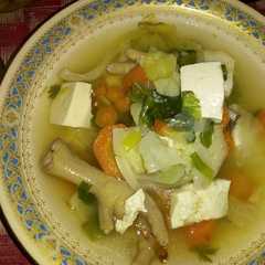 A picture of Sop tahu ceker ayam.