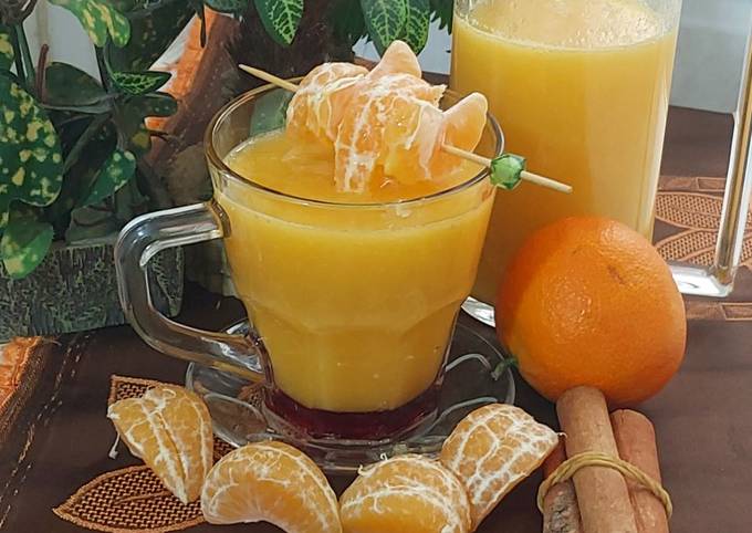 مشروب اليوسفي دافي بذوق القرفة