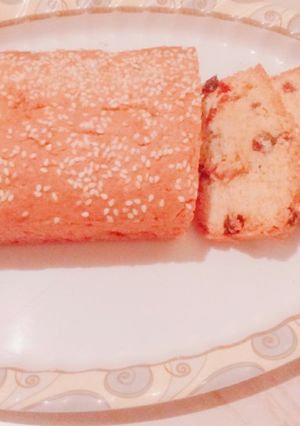 صورة لوصفة كيكه الزبيب اللذيذة و السريعه
