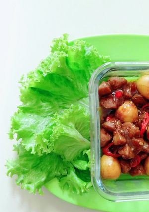 Foto resep Meat ball Teriyaki low Budget