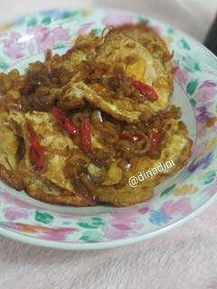 Foto resep Telor ceplok bumbu kecap