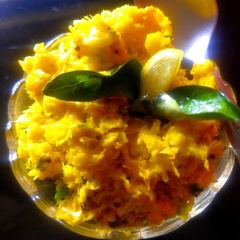 A picture of Corn Upma.