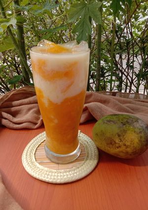 Foto resep Fresh Milk Mango Yakult