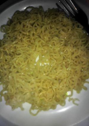 A picture of Simple noodles.