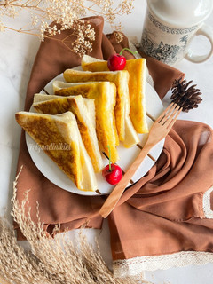 Foto resep Simple cheesy french toast