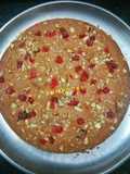 पार्ले जी बिस्कीट - चेरी अलमंड केक (cheery almond cake recipe in marathi)
