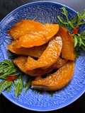 Đu đủ xanh kho xì dầu