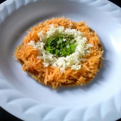 A picture of Tricolour Thalipeeth.