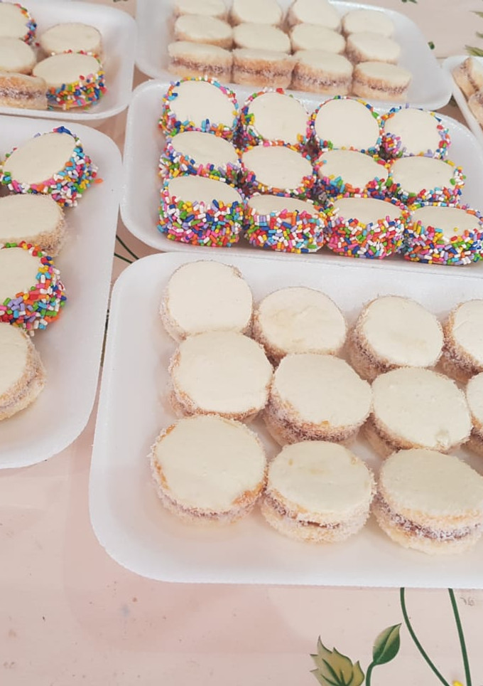 Una foto de Alfajores de maicena, apto para celíacos!
