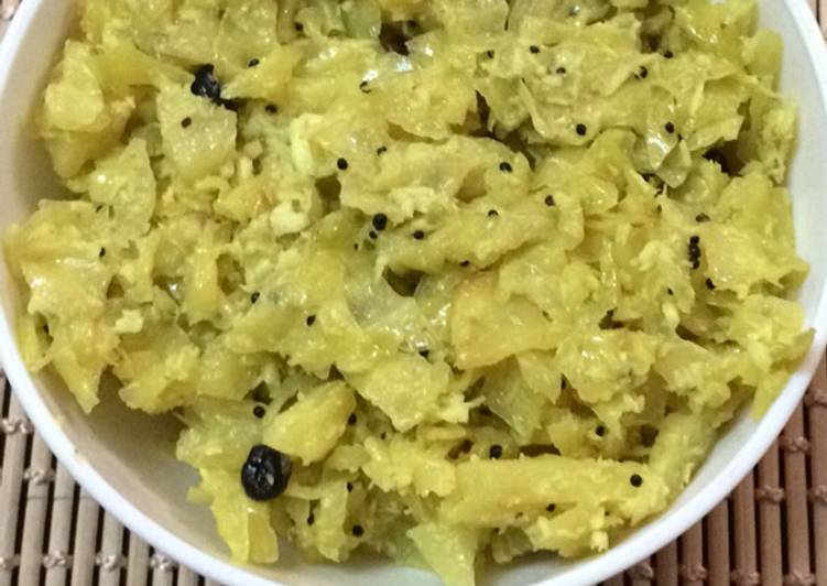 Step-by-Step Guide to Prepare Cabbage curry with coconut