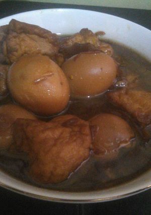 Foto resep Semur telor dan tahu simple engga pake ulek.