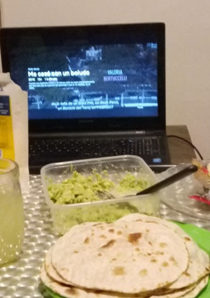 Una foto de Rapiditas rellenas de pollo (tacos)